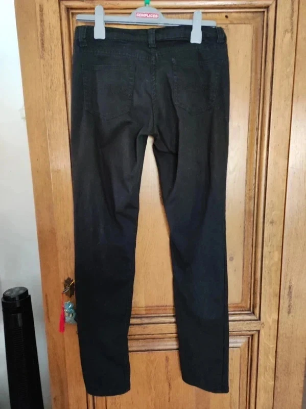 Calça jeans preta da marca Casual by Gémo tamanho 38 – photo 5